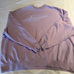 Nike Women’s Purple Crewneck Sweater